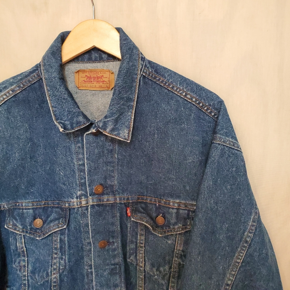 Levi's Classic Blue Denim Jacket